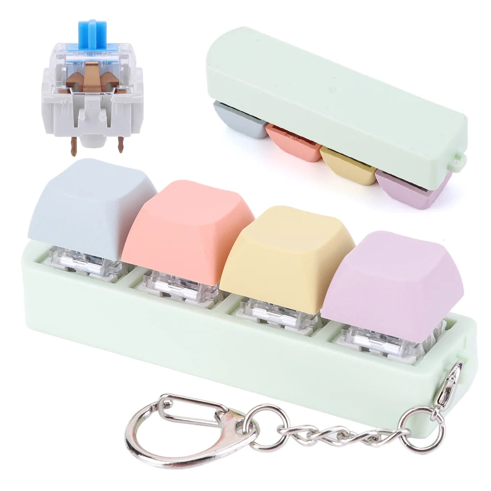 Llavero antiestrés keycaps