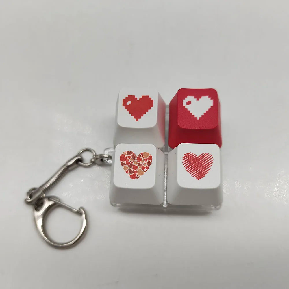 Mini Fidget Corazones Pixel ❤️