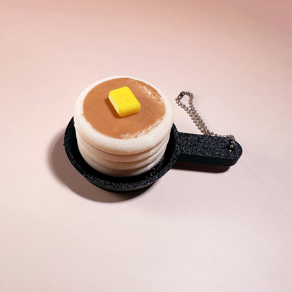 Llavero keycap antiestrés | Comida kawaii para llevar contigo