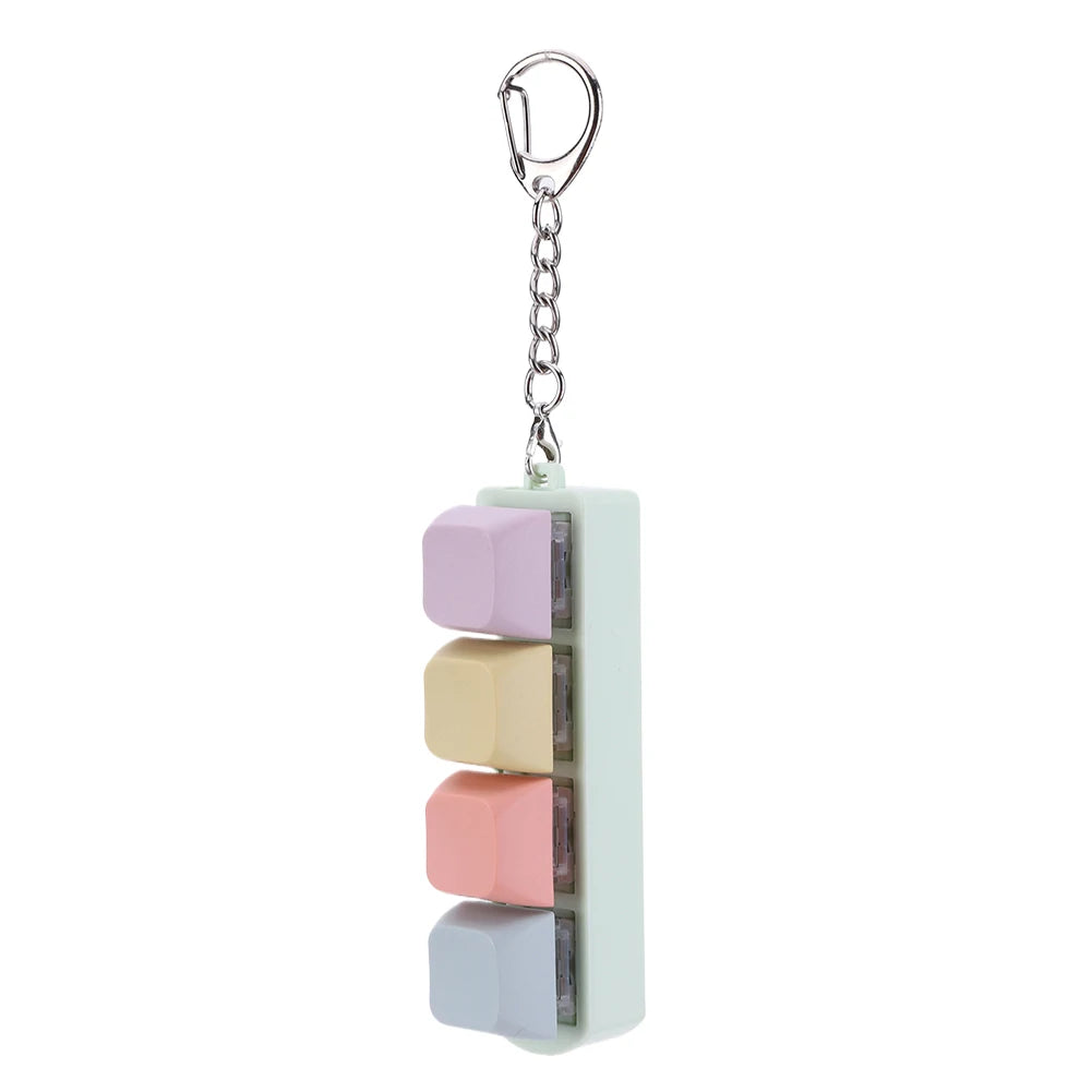 Llavero antiestrés keycaps