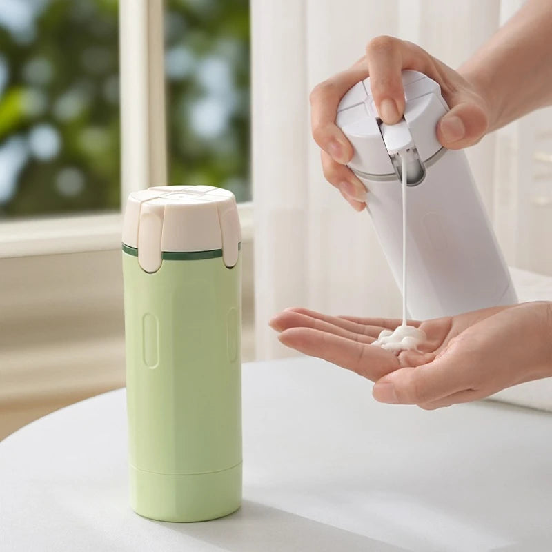 Dispensador de Líquidos 4 en 1 para Viajes