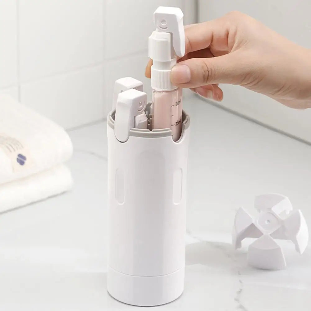 Dispensador de Líquidos 4 en 1 para Viajes