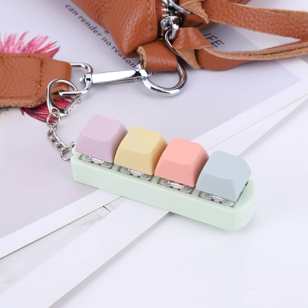 Llavero antiestrés keycaps
